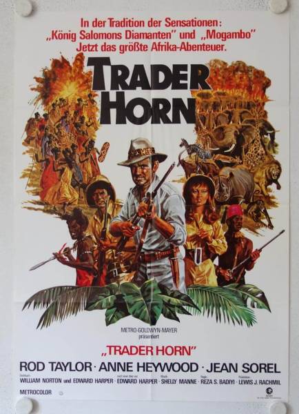 Trader Horn original release german movie poster